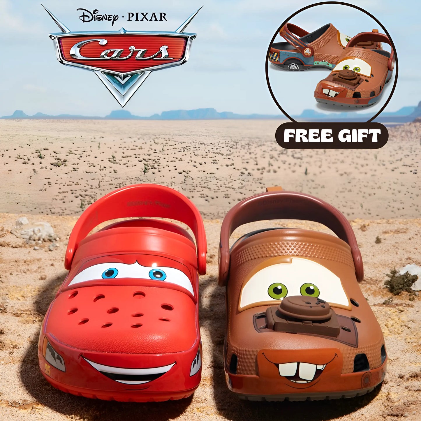 Buy McQueen Slippers – Get Mater Slippers FREE